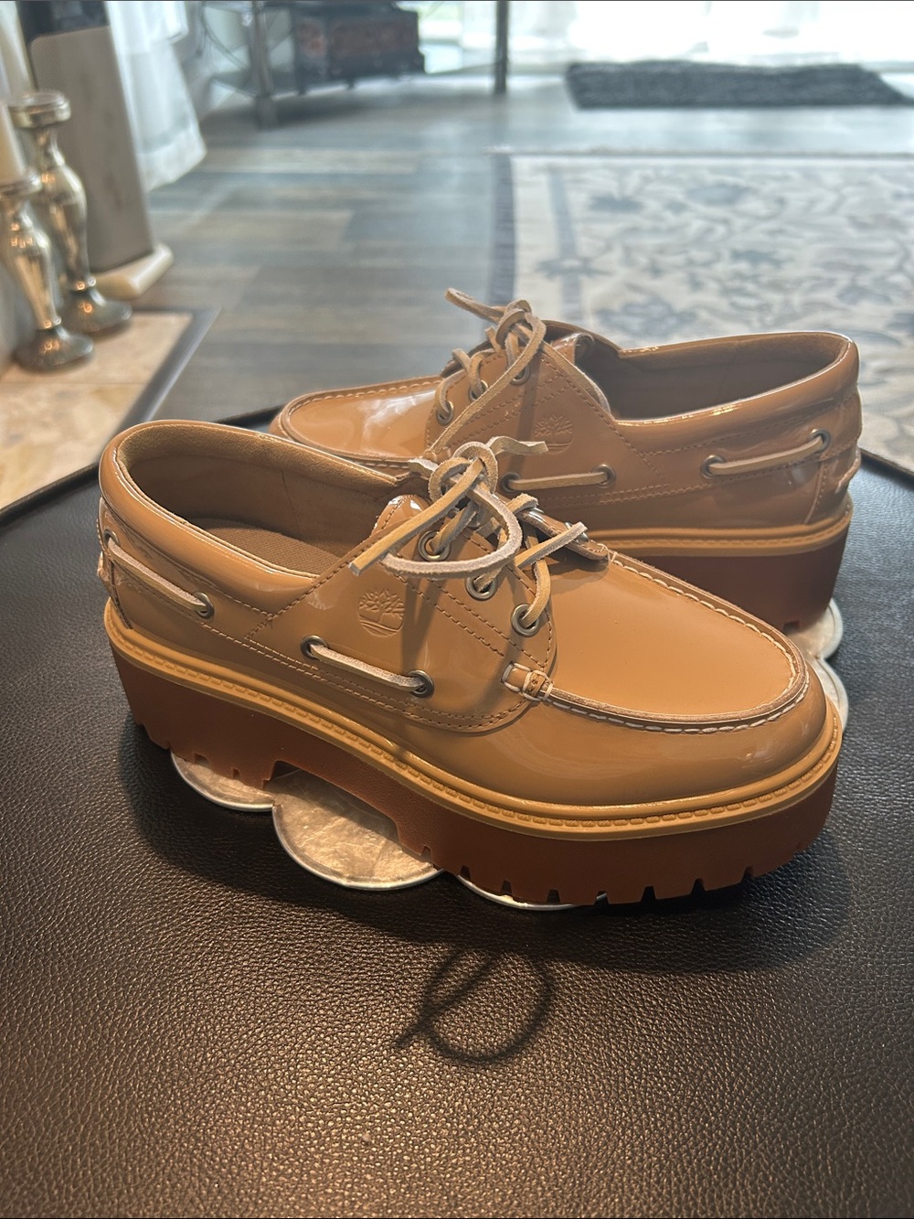 Timberland Women’s Stone Street Boat Shoes with Ortholite